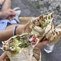  at Santo Falafel in Florence