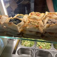 Borek  at Santo Falafel in Florence