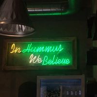 100% vegan  at Santo Falafel in Florence