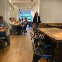 Interior at Luna Bakery & Cafe in Cleveland Heights