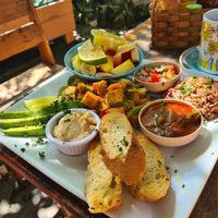 Vegan breakfast at Simon Says  in San Juan Del Sur