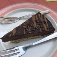 Chocolate-Peanut-Cake at  Natürlik Lekkeria in Mainz