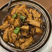 Tofu w tea sauce  at Chán Fēng CháLóu 禪風茶樓 - Zen Tea in Taipei