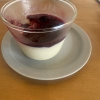  Vegan soy flan dessert   at il riccio in Himeji