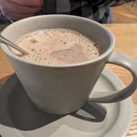 Spicy hot chocolate at il riccio in Himeji
