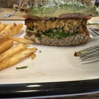 Sunshine Burger  at Bareburger in Closter