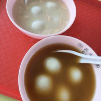 Peanut soup and Ginger soup ~ 20/9/24 at 75 Ah Balling Peanut Soup 花生汤圆 - Bedok in East Singapore