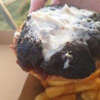 Worst burger ever. Do not shop here at Moe's in Fairy Meadows