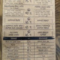  at Yalla Falafel in Istanbul