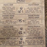  at Yalla Falafel in Istanbul