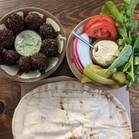  at Yalla Falafel in Istanbul