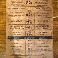  at Yalla Falafel in Istanbul