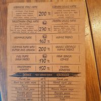  at Yalla Falafel in Istanbul