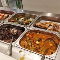 Buffet at Loving Bistro - OC Flora in Prague