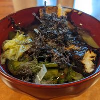 コースのお味噌汁 at Veganic Monkey Magic 浅草 in Tokyo