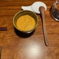 Carrot soup  at Veganic Monkey Magic 浅草 in Tokyo
