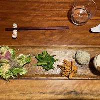 Appetizer course  at Veganic Monkey Magic 浅草 in Tokyo