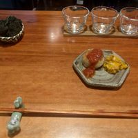 More yummy food, this time pumpkin puree w/ a soy pulp patty at Veganic Monkey Magic 浅草 in Tokyo