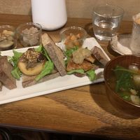 Sandwich special lunch set at Veganic Monkey Magic 浅草 in Tokyo