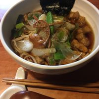 Vegan ramen at Veganic Monkey Magic 浅草 in Tokyo