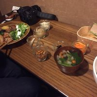Selection of food  at Veganic Monkey Magic 浅草 in Tokyo