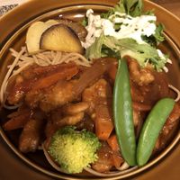 My plate 😋 at Veganic Monkey Magic 浅草 in Tokyo