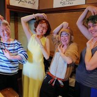 Having a great time! at Veganic Monkey Magic 浅草 in Tokyo