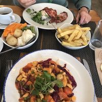 Vegan sweet and sour.so good! at Royal Oak in Stoke-on-trent