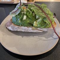 Avocado toast   at Kaffee Kamiel in Bruges