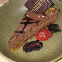 Chocoladetaart at Kaffee Kamiel in Bruges