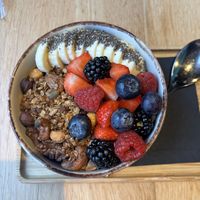 Açai bowl  at Kaffee Kamiel in Bruges