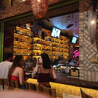 Bar at Rocco's Tacos in Naples