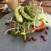 Avocado on toasted  at Galapagos in Koh Lanta
