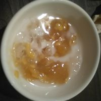 Chè bưởi - Grape fruit sweetened dessert at Vegito in Hanoi