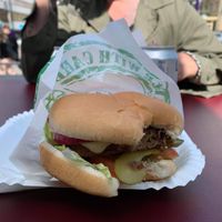 Cheeseburger  at Jonsborgsgrillen in Gothenburg