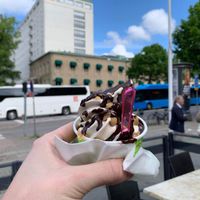 Icecream at Jonsborgsgrillen in Gothenburg