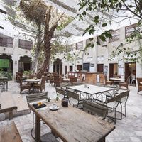 Our courtyard at XVA Art Hotel & Cafe in Dubai