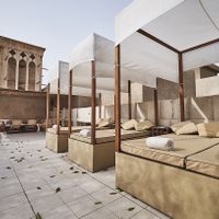 Our roof terrace  at XVA Art Hotel & Cafe in Dubai