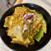 Tofu dish with peppers   at Cozinha de Sonia  in Portimao