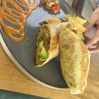 Plain burrito no cheesee  at La Casa Tropicana by Cospace in Koh Phangan