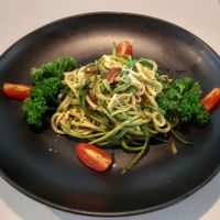 Zucchini noodles at La Casa Tropicana by Cospace in Koh Phangan