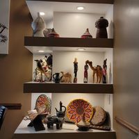 Art at Nafkot Ethiopian in Raleigh