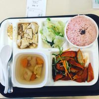 the charsiew with rice is delish  at Loving Hut - Wan Chai in Hong Kong Island