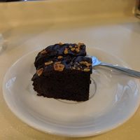 Free brownie the manager gave to me! :) at Loving Hut - Wan Chai in Hong Kong Island