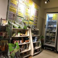 small grocery section inside the restaurant  at Loving Hut - Wan Chai in Hong Kong Island