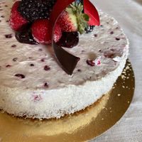Cheesecake cocco e frutti di bosco at Barsport in Calenzano