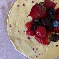 Cheesecake at Barsport in Calenzano