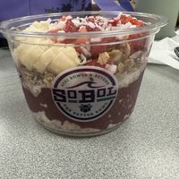 Classic bowl with no honey  at SoBol in Westhampton Beach