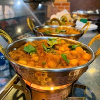 Vegan chick pea curry   at New Himalaia in Lisbon