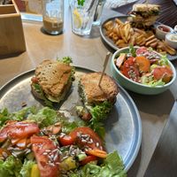 Veganes Tempelsandwich  at Katzentempel in Regensburg